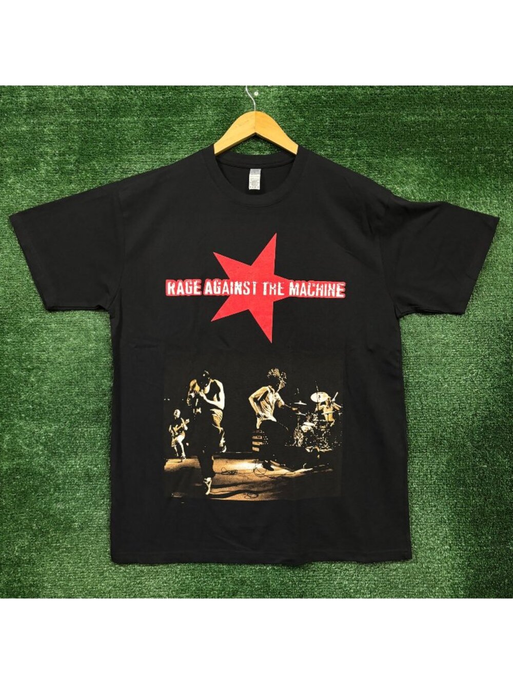 Rage Against the Machine Live & Loud Heavy Metal Band T-Shirt Size Large